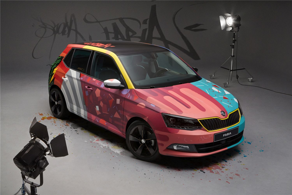 ŠKODA Fabia dziełem sztuki!